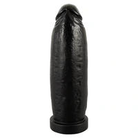 Realistixxx Real Giant XXL, 29,8×9,1 cm cu Ventuză Negru