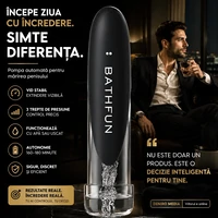 Realov BathFun – Pompă Automată 3 Moduri, USB Negru