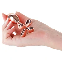 Rear Assets Clover Rose Gold, Dop Anal Din Aluminiu 9.2cm Auriu