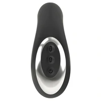 Rebel Plug Anal Gonflabil — 3 Motoare, 10 Moduri, USB Negru