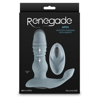 Renegade Apex — Stimulator Prostată Reîncărcabil, 6 Viteze Gri