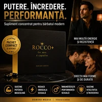 ROCCO Pills - 6 Capsule Pentru Potență Discretă