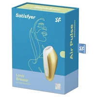 Satisfyer Love Breeze Air Pulse Stimulator Galben