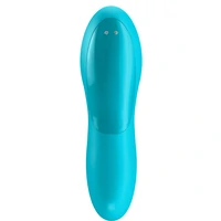 Satisfyer Teaser Finger Vibrator Blue Albastru