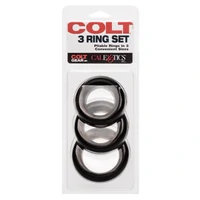 Set 3 Inele Penis COLT Negru