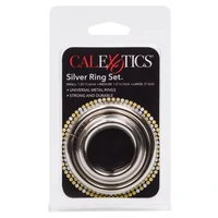 Set 3 Inele Penis Silver Ring Argintiu