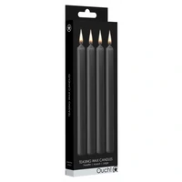 Set 4 Lumânări Negru