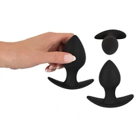 Set Anal Plug Black Velvets Trainer Negru