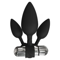 Set Anal Training Plugs Vibe Negru