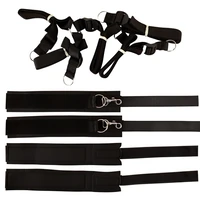 Set Cătușe Fetish Wraparound Mattress Negru