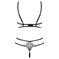 Set Erotic Obsessive Badossa Negru S-M
