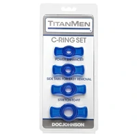 Set Inele TitanMen Albastru