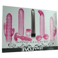 Set Jucării Erotice Intense Pleasure Roz