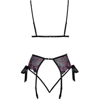 Set Kissable Crystina Negru L-XL