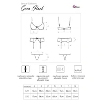 Set LivCo Geva Negru S-M