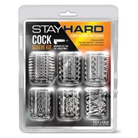 Set Manșoane Penis Stay Hard Transparent