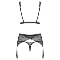 Set Negru Obsessive Firella S-M