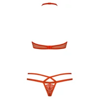 Set Obsessive 838-SET Roșu S-M