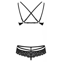 Set Obsessive 860-SET Negru S-M