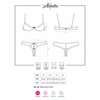 Set Obsessive Alabastra Roz L-XL