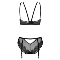 Set Obsessive Allastia Negru S-M