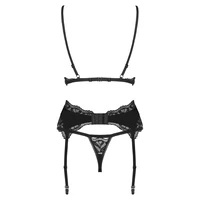 Set Obsessive Arisha Negru L-XL
