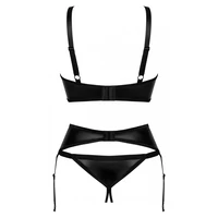 Set Obsessive Armares 3 Piese Negru XL-2XL