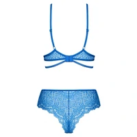 Set Obsessive Bluellia Albastru L-XL