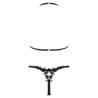 Set Obsessive Celia Noir 2 Piese Negru XL-2XL