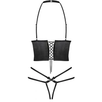 Set Obsessive Delishya Negru L-XL
