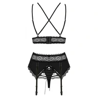 Set Obsessive Lolitte Negru S-M