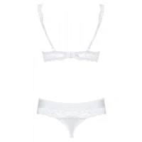 Set Obsessive Miamor Alb S-M