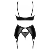 Set Obsessive Norides 3 Piese Negru XS-S