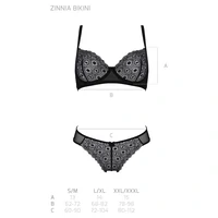 Set Passion Eco Zzinnia Negru L-XL