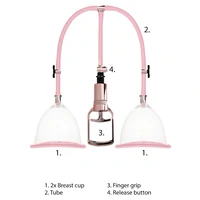 Set Pompă Sâni Medium Rose Gold