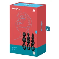 Set Satisfyer De Accesorii Pentru Satisfacție Anală Negru