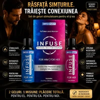 Set Stimulator 2 în 1 pentru El Și Ea 118 ml