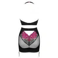 Set Top Skirt Rosenty Negru XS-S