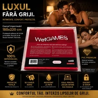 Sexmax Bedsheet 180X220cm Roșu