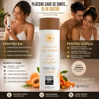 Shiatsu Luxury Ulei Comestibil Caisă și Cătină 75ml