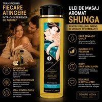 Shunga Massage Oil Island Blossoms 250ml