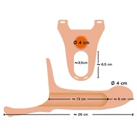Silicone Strap-on Add 6cm Large