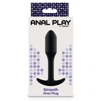 Smooth Anal Plug Negru