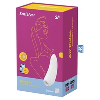 Stimulator Clitoris Satisfyer Curvy 1 Plus Alb