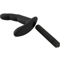 Stimulator Prostată Finger Rebel Naughty Negru