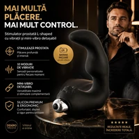 Stimulator Prostată Rebel Negru