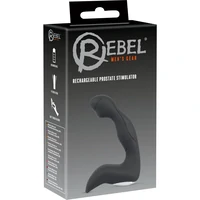 Stimulator Prostată Reîncărcabil Rebel Negru