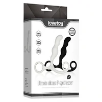 Stimulator Prostată Ultimate Silicone Negru 10.5 cm