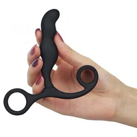 Stimulator Prostată Ultimate Silicone Negru 10.5 cm
