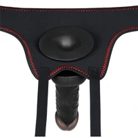 Strap-On Ajustabil Cu 10 Funcții De Vibrație Maro